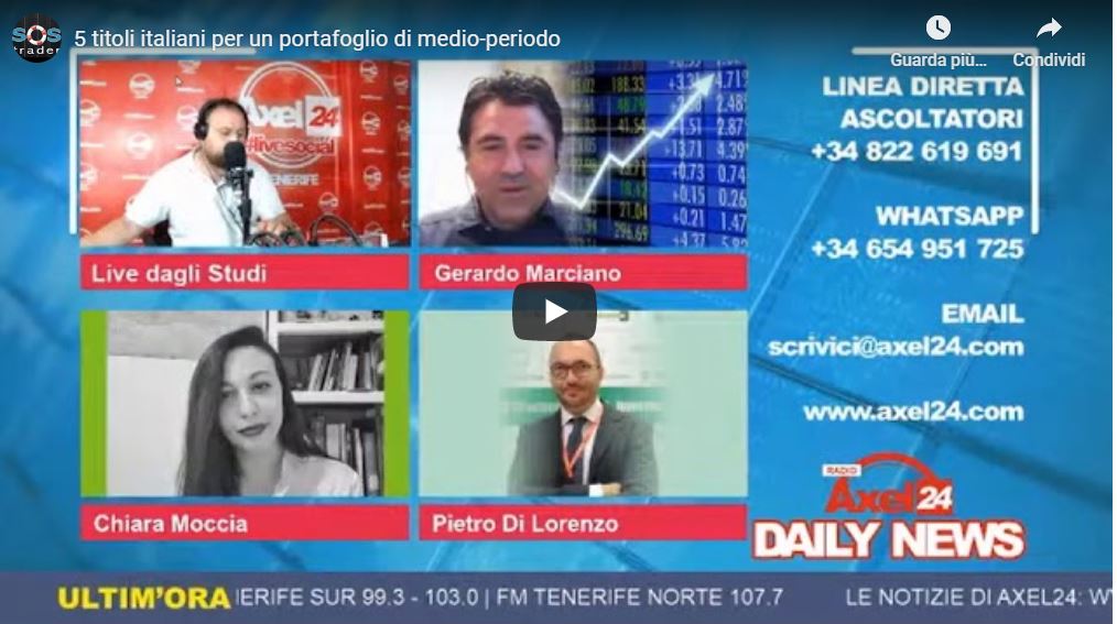 5 titoli italiani per un portafoglio di medio-periodo