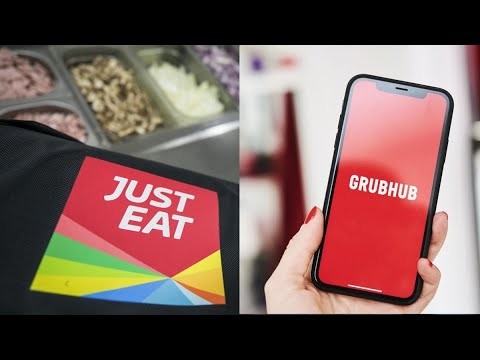 JustEat compra GrubHub: fusione