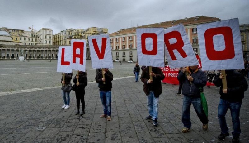 Crollo degli occupati nel secondo trimestre