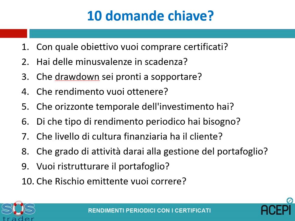 Come scegliere un Certificato di investimento