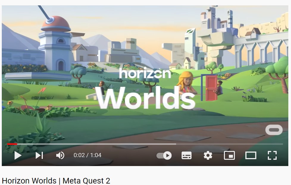 Horizon Worlds, il social in realtà virtuale di Meta