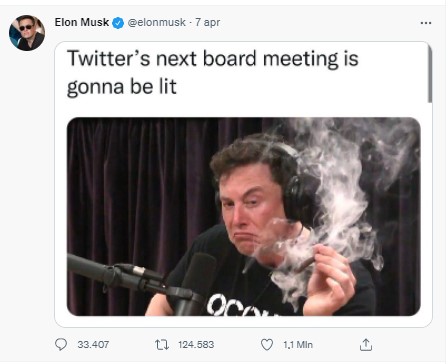 Elon Musk vuole comprare il 100% di Twitter