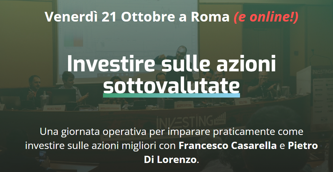 -3 Giorni all'Investing Master Class