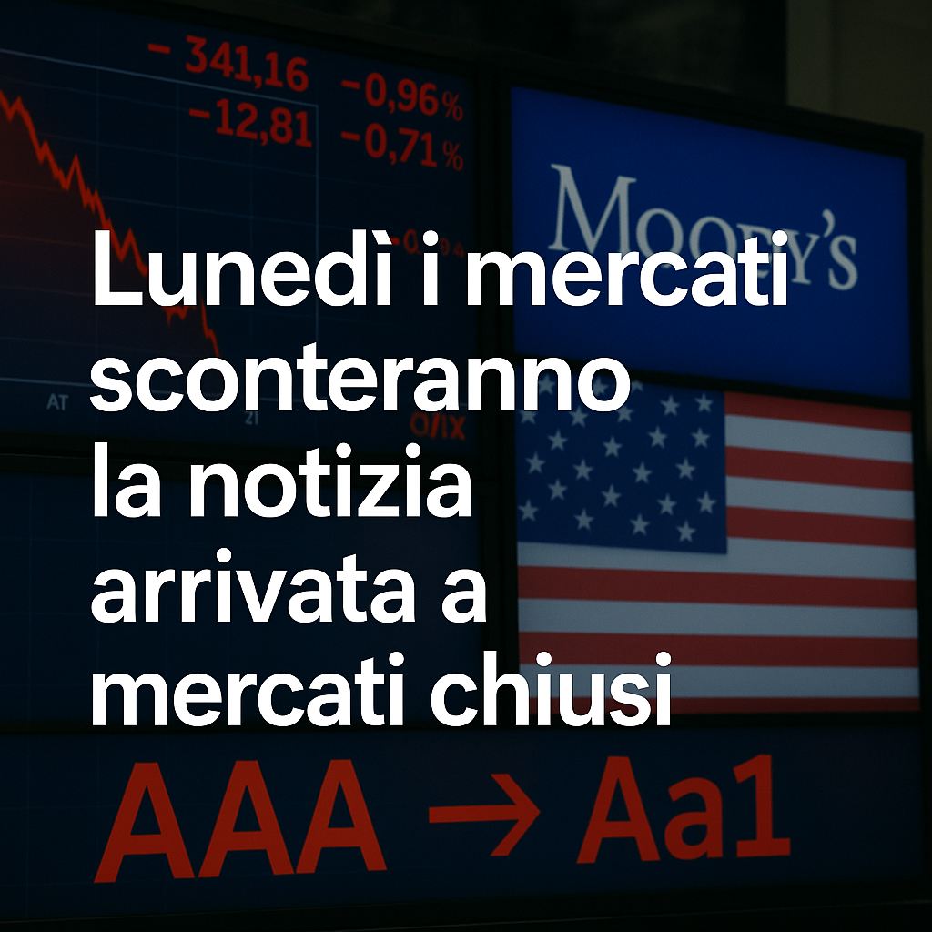 Lunedì i mercati