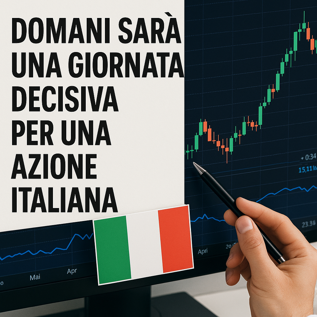 Domani sarà una giornata decisiva per una azione italiana