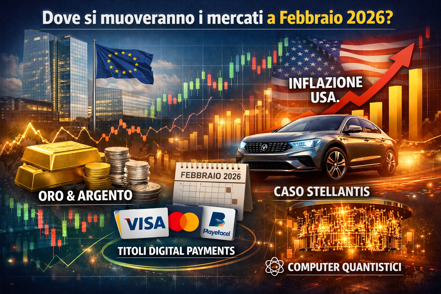Dove si muoveranno i mercati a Febbraio?