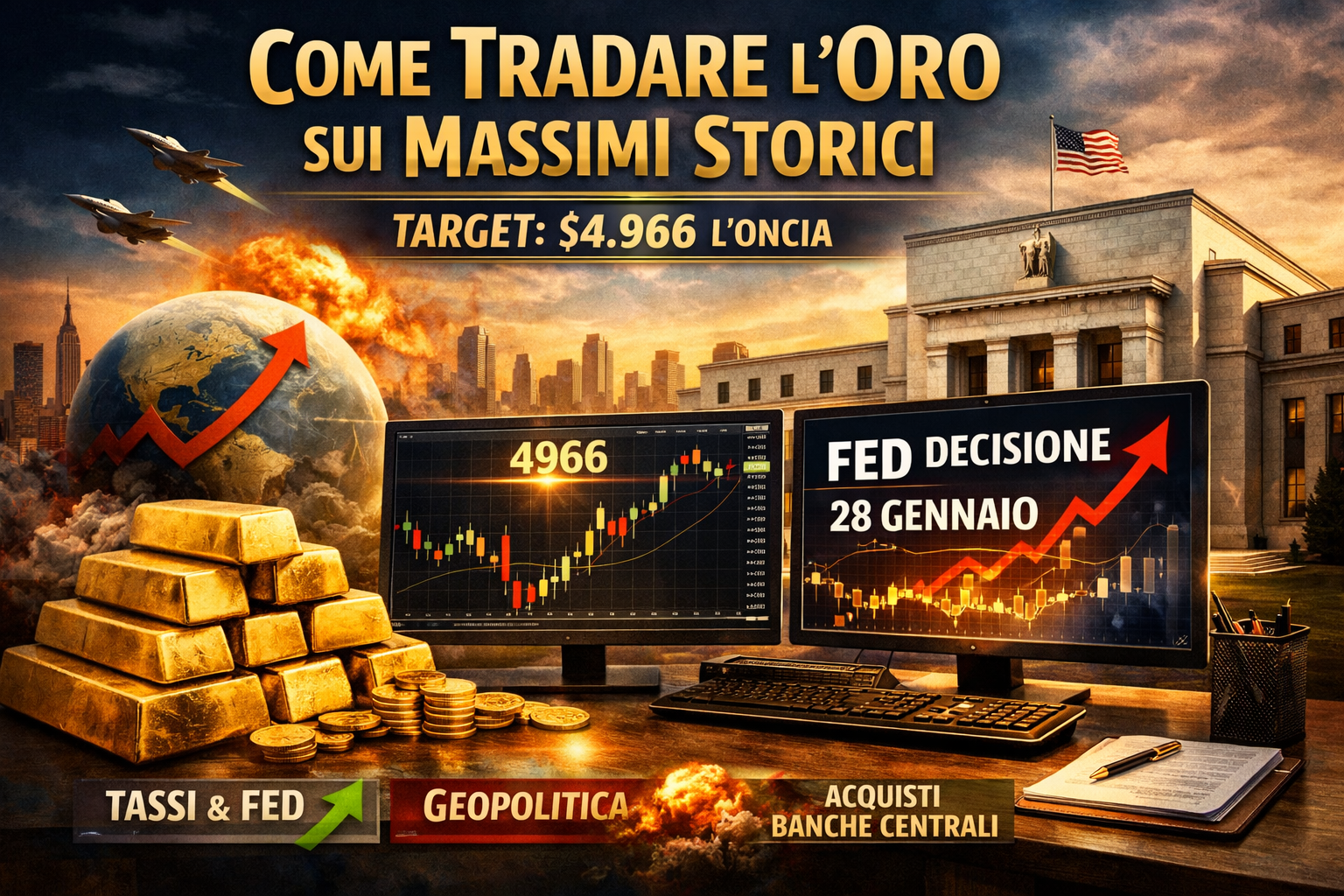 Come Tradare l'Oro