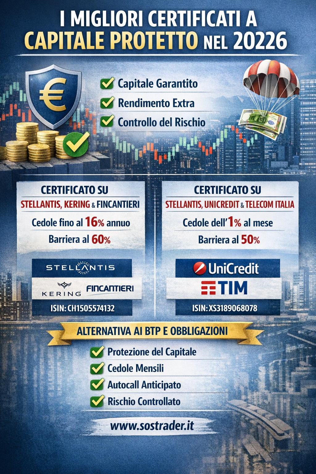migliori certificati a capitale protetto