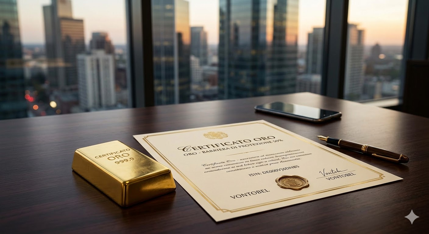 Certificato Oro Barriera 50%