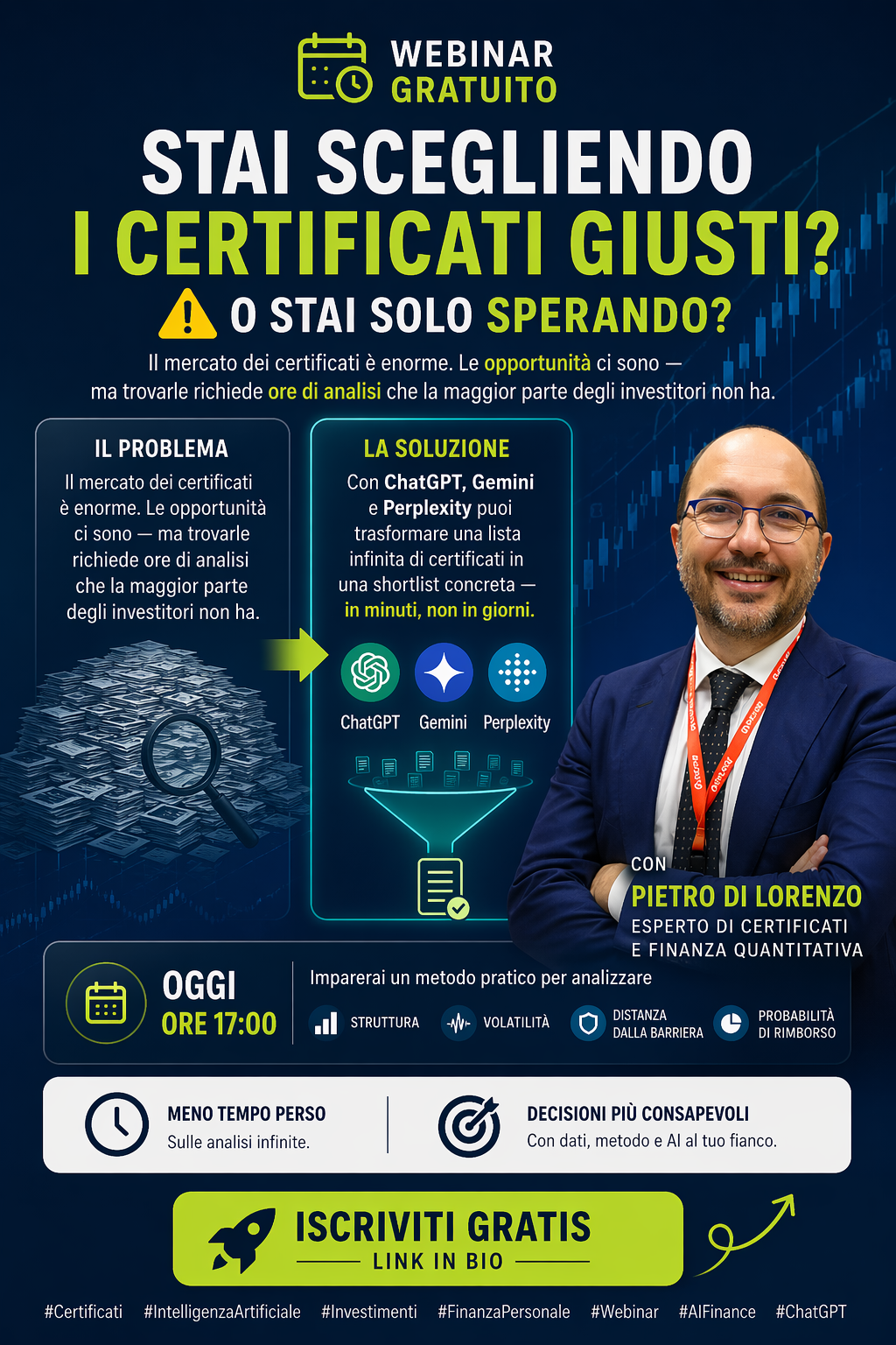 Stai scegliendo i certificati giusti